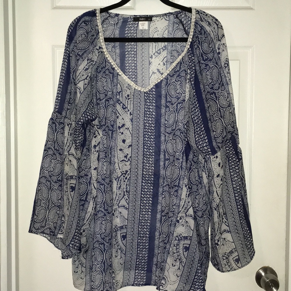 Paisley Peasant Sleeves